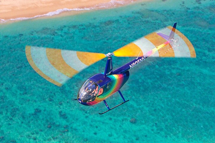 Oahu: 60 Min Royal Crown Helicopter Tour - Doors Off or On