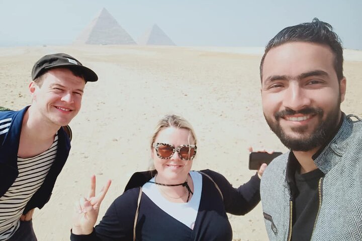 Private Giza Pyramids Tour with camel Ride around the Great Pyramid
