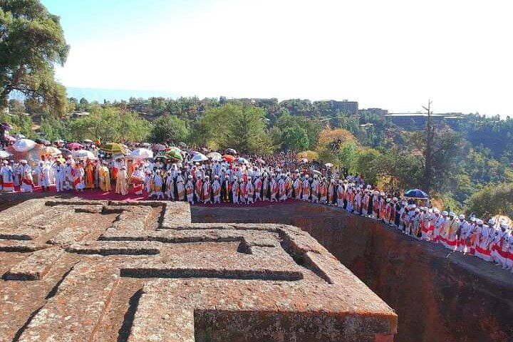 Visiting churches of lalibela