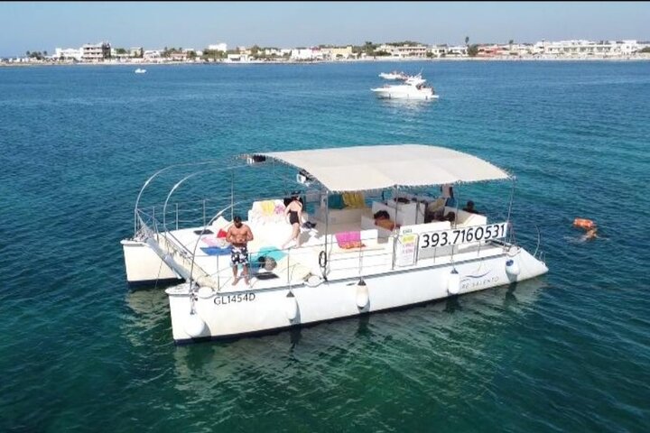 Snorkelling-Tour in Porto Cesareo with typical aperitif