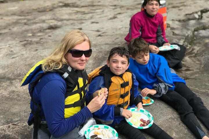 Family Rafting in the New River Gorge National Park