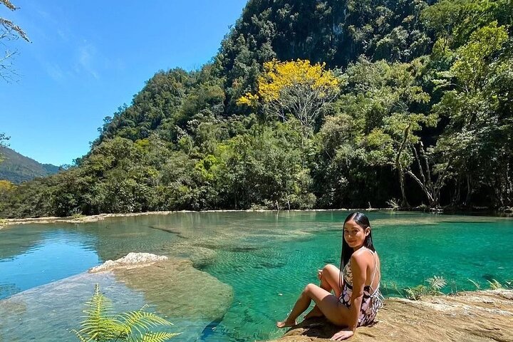 Semuc Champey in a Private Full-Day Tour from Coban