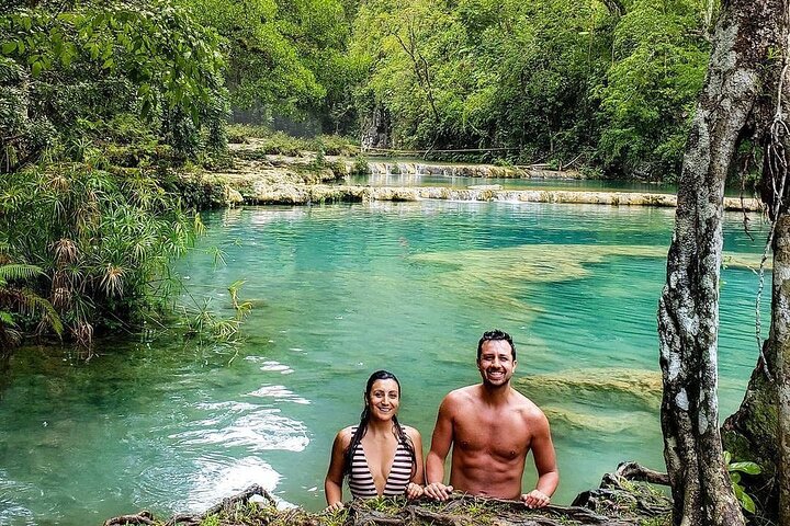 Enjoy The Natural Pools Of Semuc Champey + The Lanquin Caves - Tour from Coban