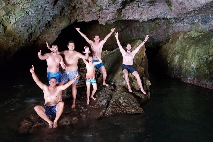 Exclusive Blue Cave Kotor Swim, Mamula&Lady of the Rock 3 Hour