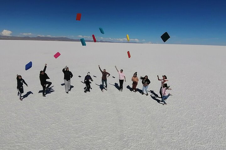 Uyuni Salt Flat 1 Day Tour +Sunset in the Salt Water Region with Mirror Effect