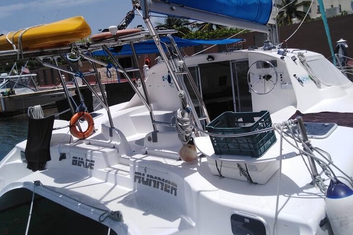 Half Day Sailing Private Catamaran to Isla Mujeres