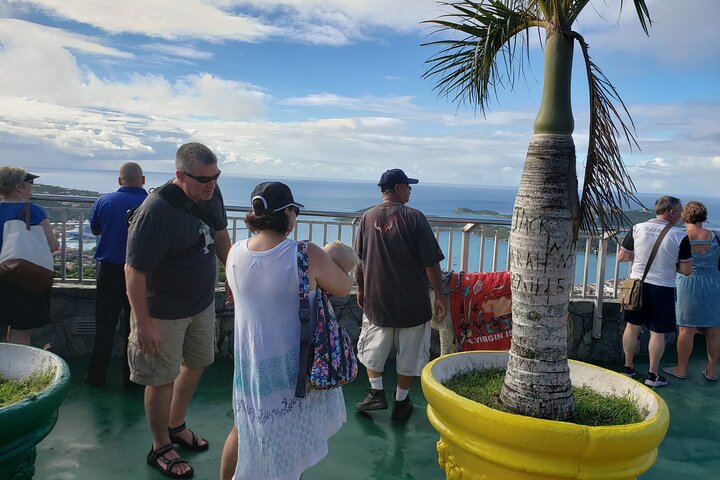 St. Thomas Island Tour with Mountain Top and Magens Bay Beach