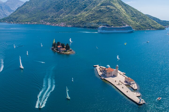 Exclusive Blue Cave Kotor Swim, Mamula&Lady of the Rock 3 Hour