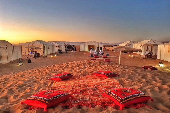 Best Marrakech to Fes Sahara Desert Tour with Camp & Camel Trek