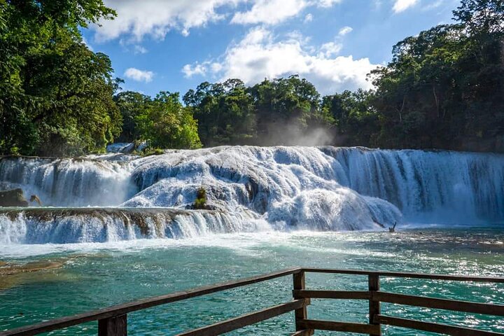From Palenque Misol Ha, Agua Azul and Transfer to San Cristóbal de las Casas