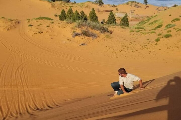 Peek-a-boo Slot Canyon Tour and Sandboarding UTV Adventure