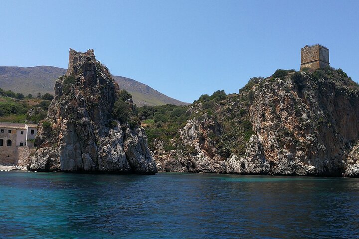 Full Day Boat Tour San Vito Lo Capo to Castellammare del Golfo
