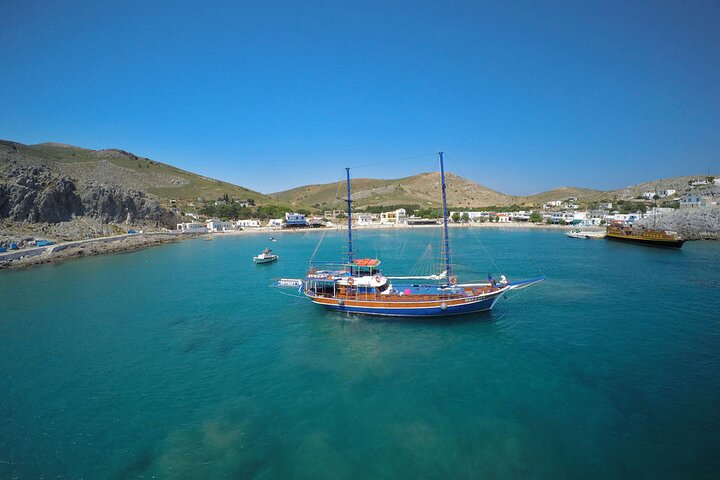 Full Day 3-Island Boat Cruise from Port of Kos