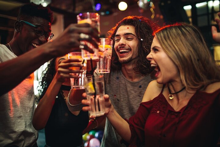 Belgrade Nightlife Bar Pub Club Crawl with Drinks