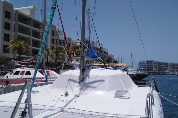 Half Day Sailing Private Catamaran to Isla Mujeres