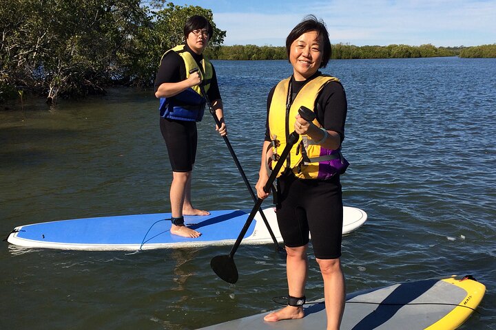 Rainbow Beach: Stand Up Paddle Board 4x4 Tour Double Island Point