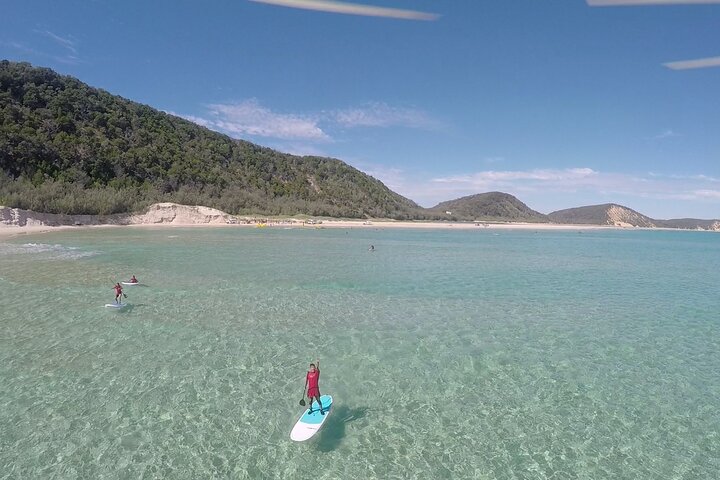 Rainbow Beach: Stand Up Paddle Board 4x4 Tour Double Island Point