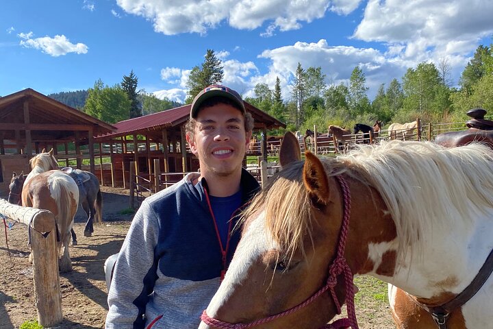 Horseback Riding with Grand Teton Views in Jackson Hole