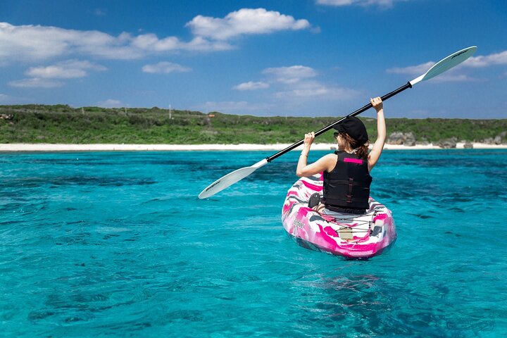 Okinawa Miyako Ultimate Day Trip SUP Snorkel Cave and Canoe