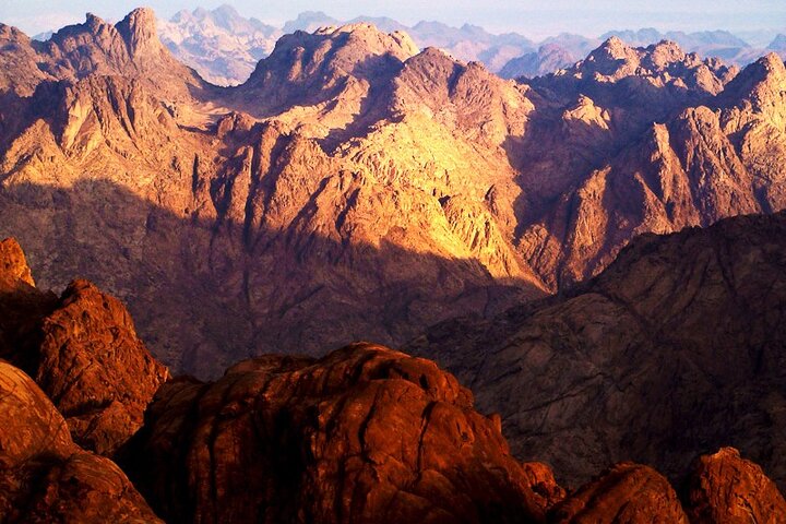Mount Moses (Sunrise) & St. Catherine Monastery from Dahab