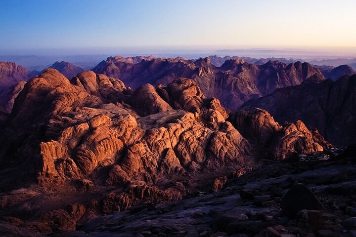 Mount Moses (Sunrise) & St. Catherine Monastery from Dahab