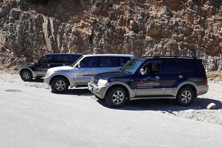 Balos & Falassarna Beach - Jeep Tour with Loungers and Lunch