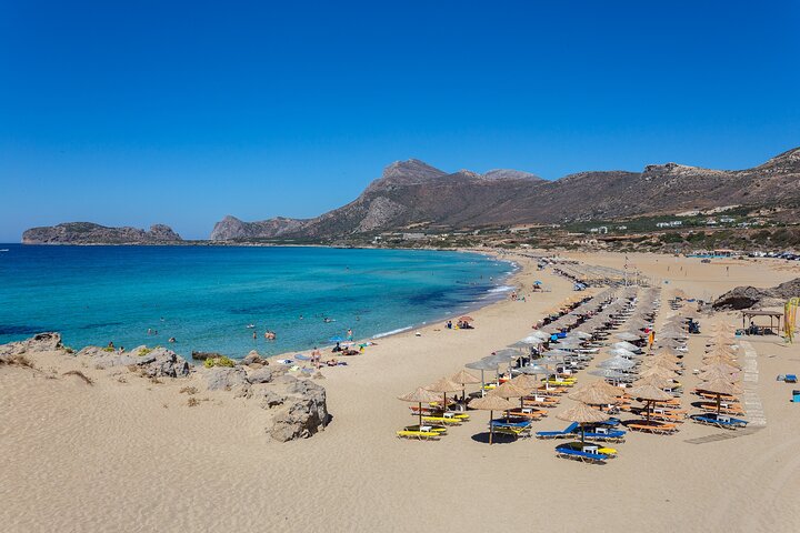 Balos & Falassarna Beach - Jeep Tour with Loungers and Lunch