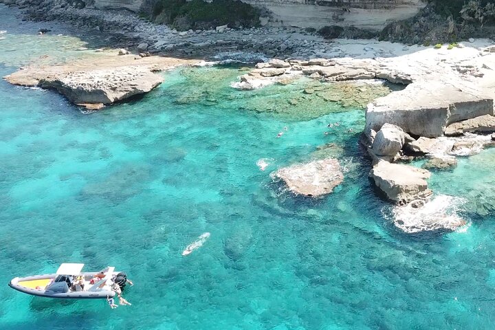 Tropea to Capo Vaticano, the Best Boat Tour. Max 8-12 Passengers