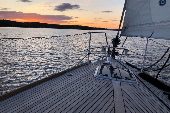 JFarwell Sunset Wine and Cheese Yacht Sailing