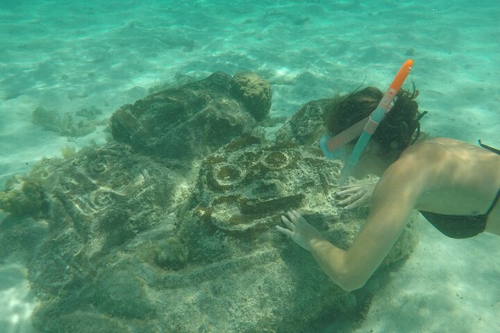 Snorkeling excursion and encounter with marine fauna in Moorea