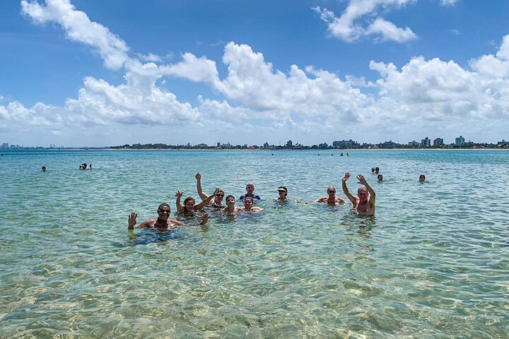 Catamaran trip to Areia Vermelha Island with transfer