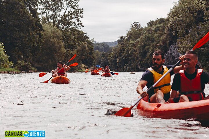 Canoeing down the Sella River