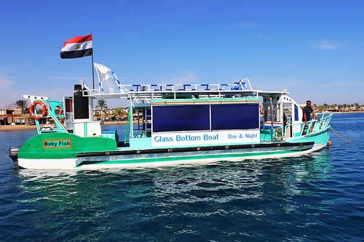 Glass Bottom Boat Trip in Dahab