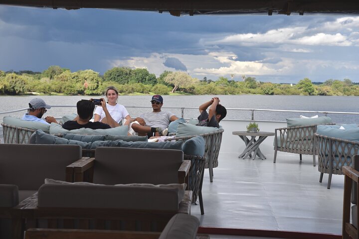 Victoria Falls Luxury Sunset Cruise on the Zambezi River