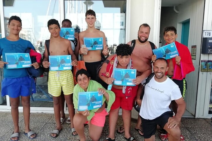 Scuba diving baptism