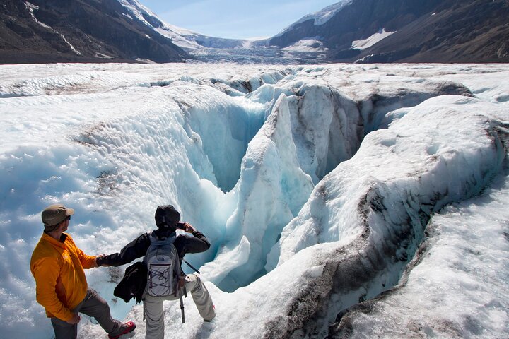 Guided Glacier Hike on The Athabasca with IceWalks