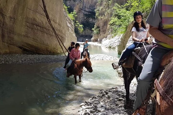 Amazing Horse Riding Experience at Vjosa National Park in Permet