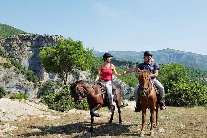Amazing Horse Riding Experience at Vjosa National Park in Permet