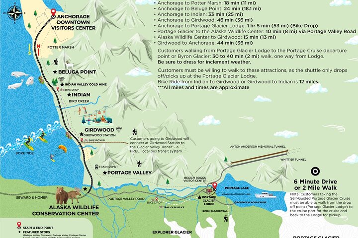 Portage Glacier Cruise and Wildlife Explorer Tour