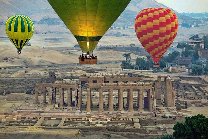 3 Night Nile Cruise from Luxor to Aswan with Hot Air Balloon Ride