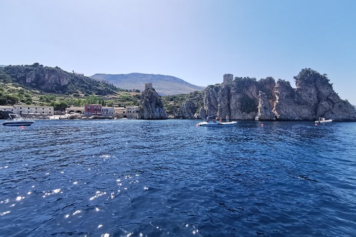 Full Day Boat Tour San Vito Lo Capo to Castellammare del Golfo