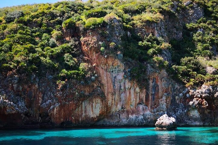Full Day Boat Tour San Vito Lo Capo to Castellammare del Golfo