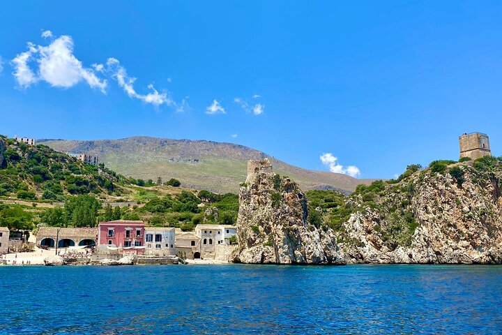 Full Day Boat Tour San Vito Lo Capo to Castellammare del Golfo