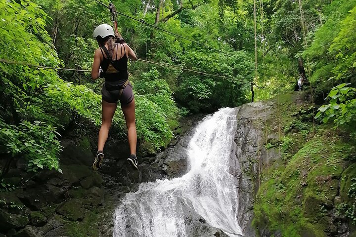 Puntarenas & Caldera Shore Excursion: 18 Waterfall Ziplines