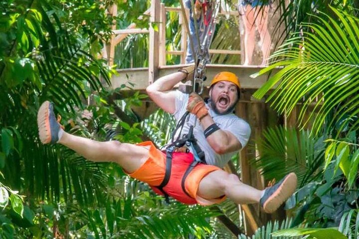 Full-Day Exploration, Mayan Temple, Belize Cave Tubing and Zip Line