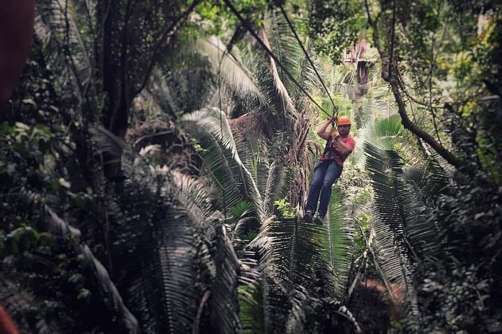 Full-Day Exploration, Mayan Temple, Belize Cave Tubing and Zip Line