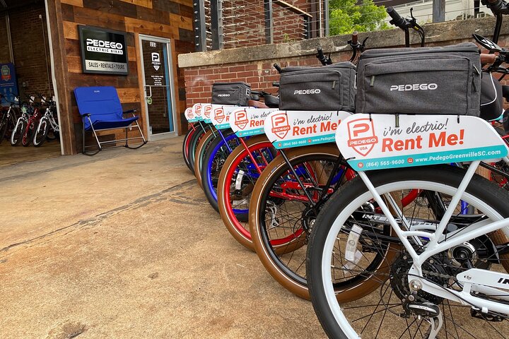 Guided E-Bike Tour in Greenville South Carolina with Brunch