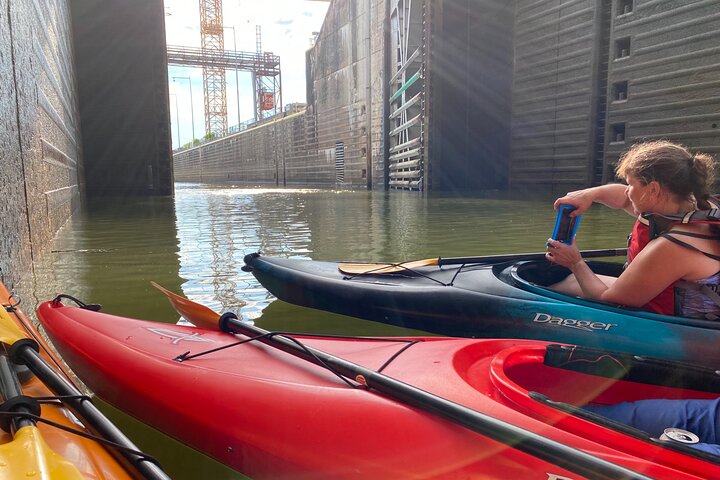 Chickamauga Dam Lock Kayak Tour by Chattanooga Guided Adventures
