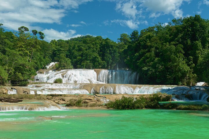 Full Day Tour to Palenque Archaeological Zone with Waterfalls