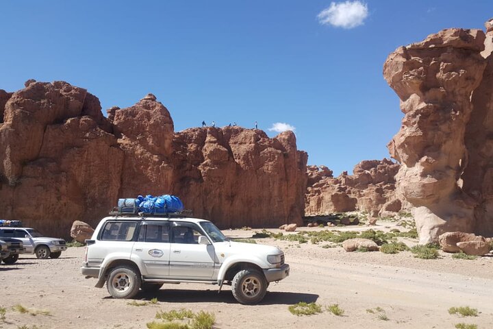 3-Days Tour to the Uyuni Salt Flat and Colored Lagoons +Sunset+Mirror Effect